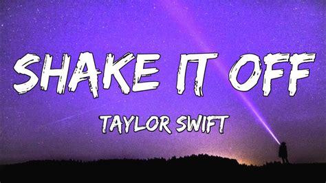 shake it off lyrics|shake it off lyrics meaning.